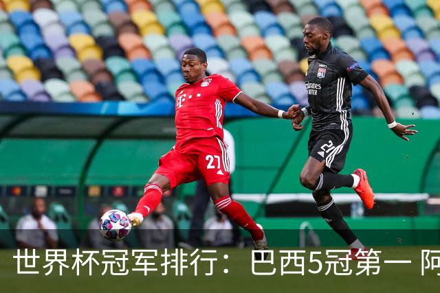 世界杯冠军排行：巴西5冠第一 阿根廷3冠排名第四